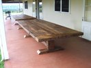 3.6m x 1.3m Tables (Recycled French Oak)